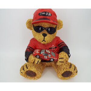 Vintage Dale Earnhardt Jr. #8 NASCAR 9.5" Resin Bear Figurine